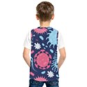Seamless Pattern Microbes Virus Vector Illustration Kids  Basketball Tank Top View2