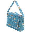 Seamless Pattern Vector Owl Cartoon With Bugs Box Up Messenger Bag View1