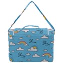 Seamless Pattern Vector Owl Cartoon With Bugs Box Up Messenger Bag View3