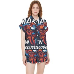 Make Devil Discovery  Chiffon Lounge Set by Saikumar