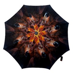 Be Fearless Hook Handle Umbrellas (large) by Saikumar