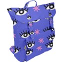 Eye Star Asterisk Pattern Background Buckle Up Backpack View2