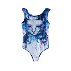 Cat Kids  Frill Swimsuit by saad11