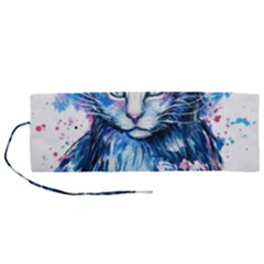 Cat Roll Up Canvas Pencil Holder (m) by saad11
