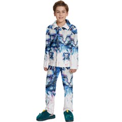 Cat Kids  Long Sleeve Velvet Pajamas Set by saad11