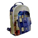Tardis Wilderness Doctor Who Flap Pocket Backpack (Small) View2
