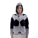 Soccer Ball Women s Hooded Windbreaker View1
