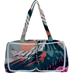 Mountain Landscape Sky Fuji Nature Multi Function Bag by Cendanart