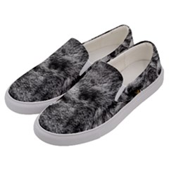 Angry Male Lion Roar Wild Animal Men s Canvas Slip Ons by Cendanart