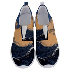 Wave Aesthetic Ocean Retro Sea Vintage No Lace Lightweight Shoes by Cendanart