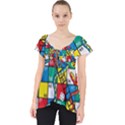 Snakes And Ladders Lace Front Dolly Top View1