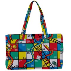 Snakes And Ladders Canvas Work Bag by Ket1n9
