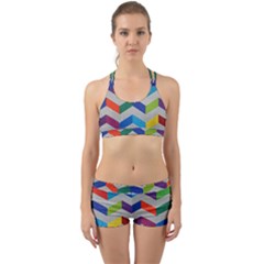 Charming Chevrons Quilt Back Web Gym Set by Ket1n9