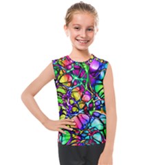 Network Nerves Nervous System Line Kids  Mesh Tank Top by Ket1n9