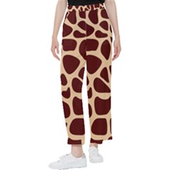 Animal Print Girraf Patterns Women s Pants  by Ket1n9