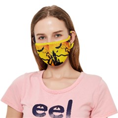 Halloween Night Terrors Crease Cloth Face Mask (adult) by Ket1n9