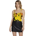 Halloween Night Terrors Flowy Camisole Tie Up Top View1