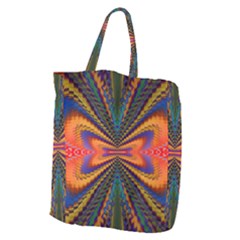 Casanova Abstract Art-colors Cool Druffix Flower Freaky Trippy Giant Grocery Tote by Ket1n9