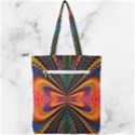 Casanova Abstract Art-colors Cool Druffix Flower Freaky Trippy Double Zip Up Tote Bag View2