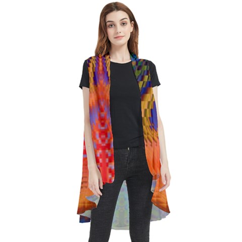 Watermelon Wallpapers  Creative Illustration And Patterns Sleeveless Chiffon Waistcoat Shirt by Ket1n9