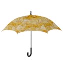 Cheese Slices Seamless Pattern Cartoon Style Hook Handle Umbrellas (Medium) View3