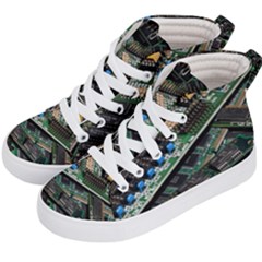 Computer Ram Tech - Kids  Hi-top Skate Sneakers by Hannah976