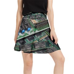 Computer Ram Tech - Waistband Skirt by Hannah976