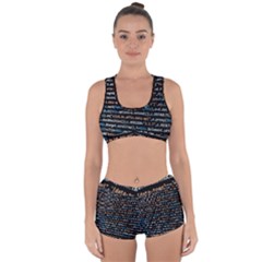 Close Up Code Coding Computer Racerback Boyleg Bikini Set by Hannah976