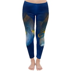 Fish Blue Animal Water Nature Classic Winter Leggings by Hannah976