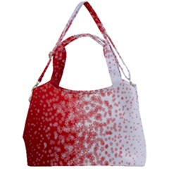 Christmas New Year Snowflake Deer Double Compartment Shoulder Bag by Ndabl3x