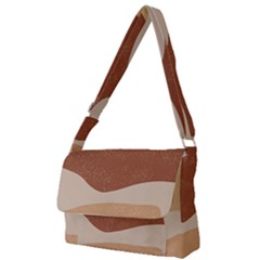Sunrise Sunset Desert Wall Art Full Print Messenger Bag (s) by Bedest