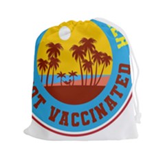 Vaccination Summer Drawstring Pouch (2xl) by Cendanart