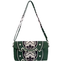 Stormtrooper Coffee Removable Strap Clutch Bag by Cendanart