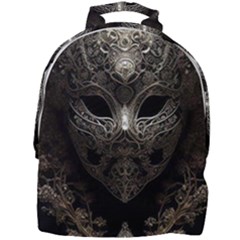 Mask Tribal Mini Full Print Backpack by Ndabl3x