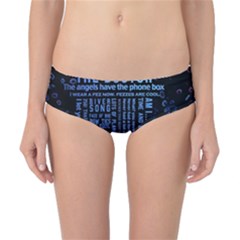 Doctor Who Tardis Classic Bikini Bottoms by Cendanart