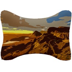 Scotland Monti Mountains Mountain Seat Head Rest Cushion by Cendanart