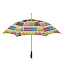 Supermarket Shelf Products Snacks Straight Umbrellas View3