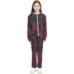 Mosaic Glass Glass Mosaic Colorful Kids  Tracksuit by Cendanart