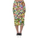 Star Colorful Christmas Abstract Midi Pencil Skirt View2