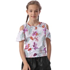 Flawer Kids  Butterfly Cutout T-shirt by saad11