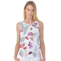 Flawer Women s Basketball Tank Top by saad11