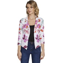 Flawer Women s Casual 3/4 Sleeve Spring Jacket by saad11