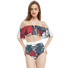 Ghost Halter Flowy Bikini Set  by saad11