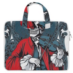 Ghost Macbook Pro 16  Double Pocket Laptop Bag  by saad11