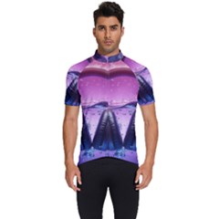 Headphones Sound Audio Music Radio Men s Short Sleeve Cycling Jersey by Hannah976