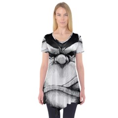 Png Huod Short Sleeve Tunic  by saad11