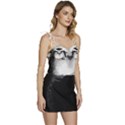 Png houed Flowy Camisole Tie Up Top View3