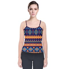 L5k62knmb81t3p2hgkotae5os5 Velvet Spaghetti Strap Top by saad11