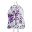 Flower-floral-design-paper-pattern-purple-watercolor-flowers-vector-material-90d2d381fc90ea7e9bf8355 Foldable Lightweight Backpack View2