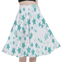 Cartoon-stars-pictures-basemap-ae0c014bb4b03de3e34b4954f53b07a1 A-line Full Circle Midi Skirt With Pocket by saad11